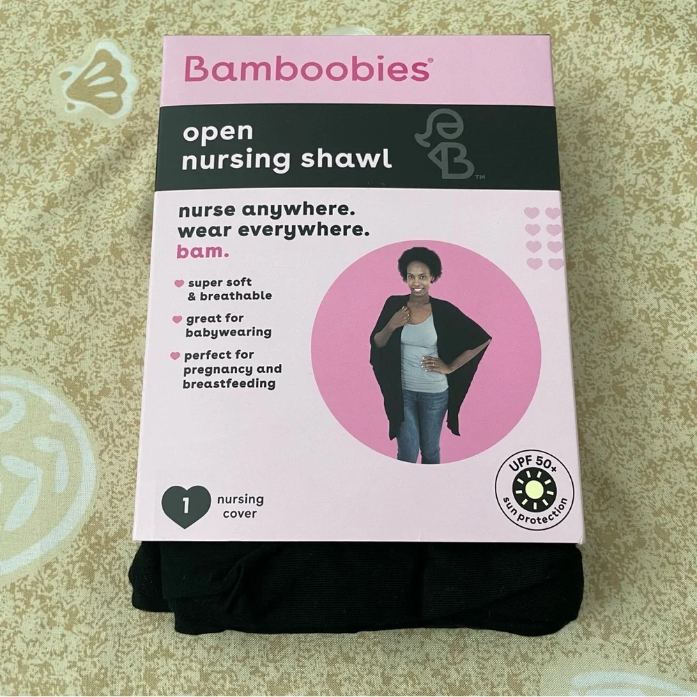 Bamboobies Open Nursing Shawl